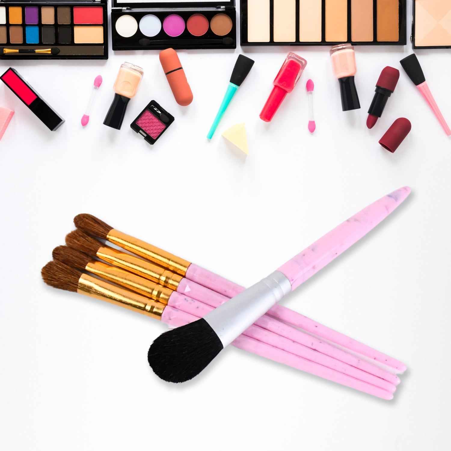 Makeup Brush Kit – 5pc Professional Set for Flawless Makeup | BeautyBare
