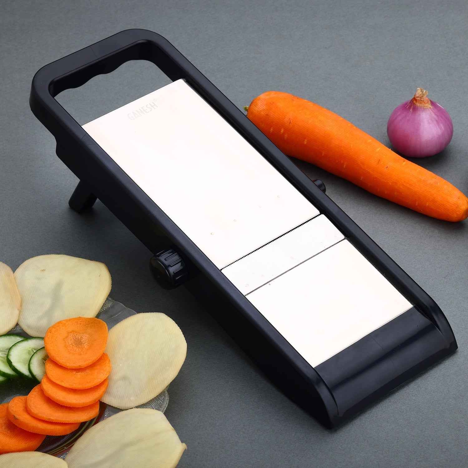 Potato Onion Slicer – Multipurpose Adjustable | Ganesh