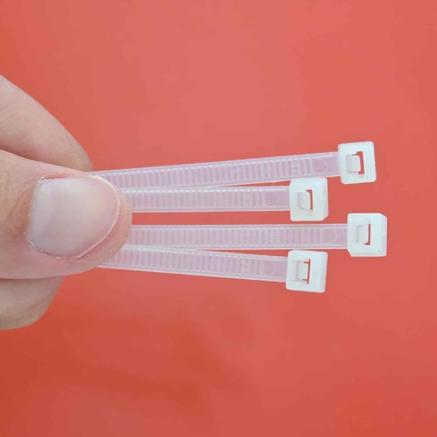 Nylon Cable Ties – 10 Inch Heavy Duty Self-Locking Black | Organivo