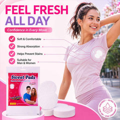 Underarm Sweat Pads – Discreet & Absorbent for Daily Use