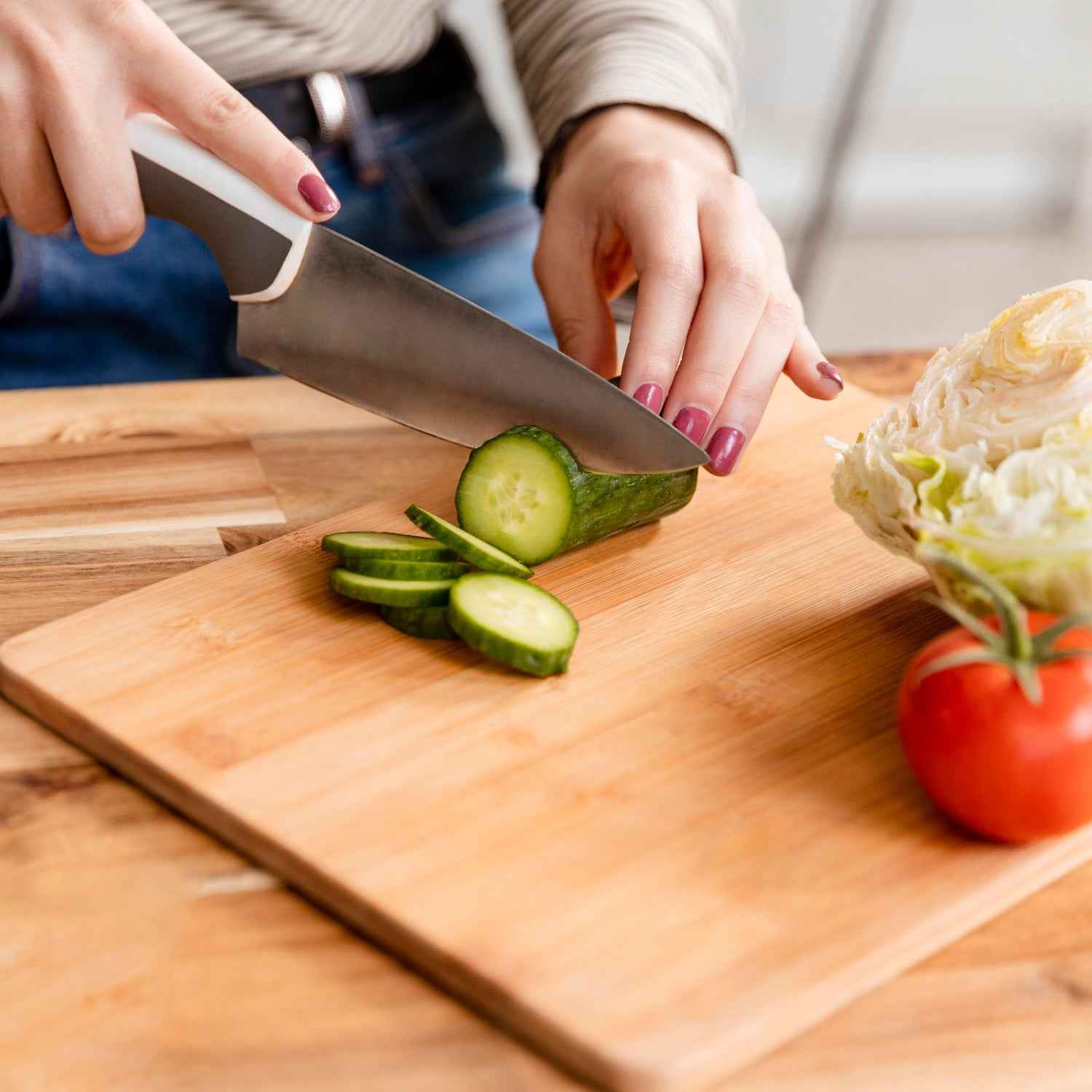 Bamboo Cutting Board – Large, Durable & Knife-Friendly | Cisora