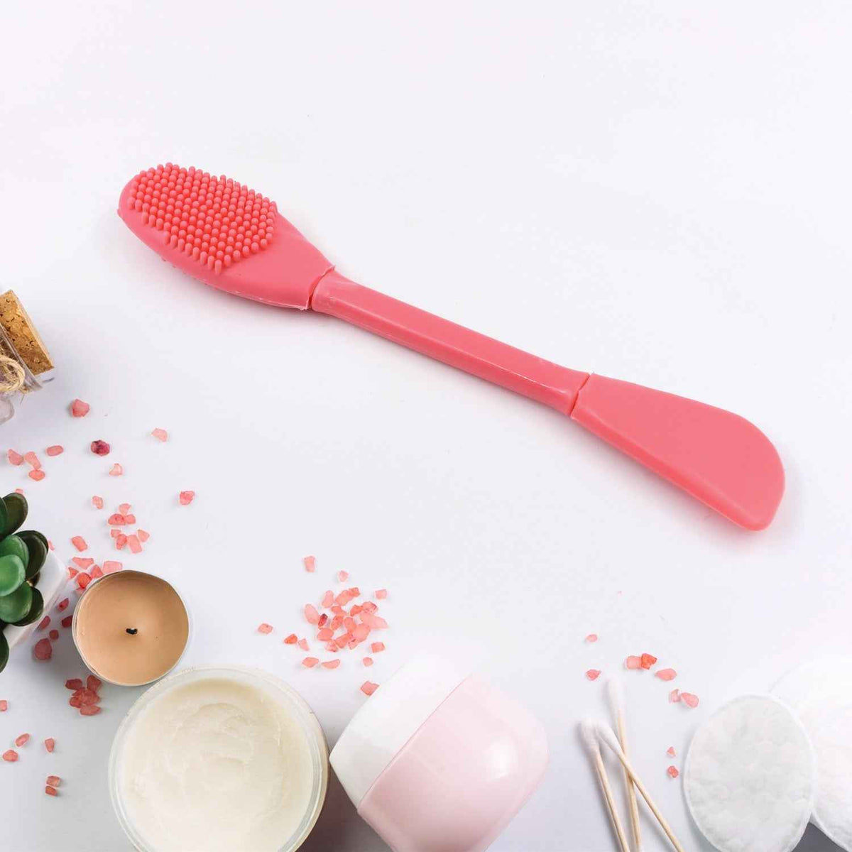 Silicone Mask Brush – Dual-Ended Face Skincare Tool | GlowForm