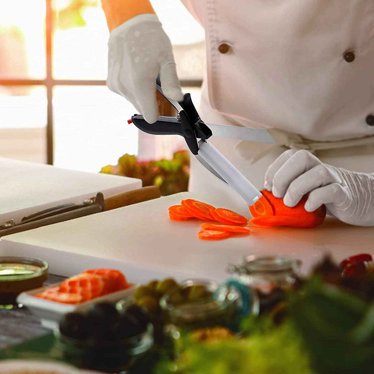 2-in-1 Food Chopper – Slicer & Dicer for Veggies | Quickslice