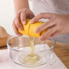 Egg Shell Opener – Handheld Egg Cracker Tool for Raw Eggs | Quickslice