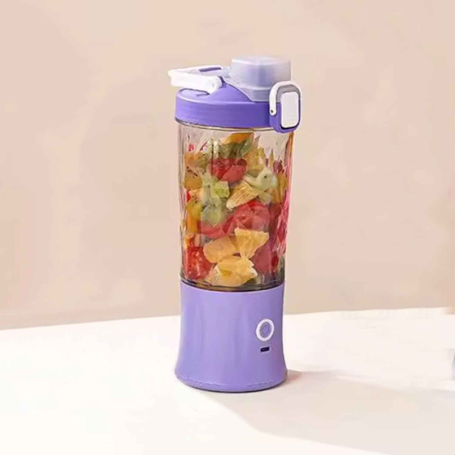 Portable Juicer – USB Rechargeable, 8 Blades & 600ml | Indo Glow