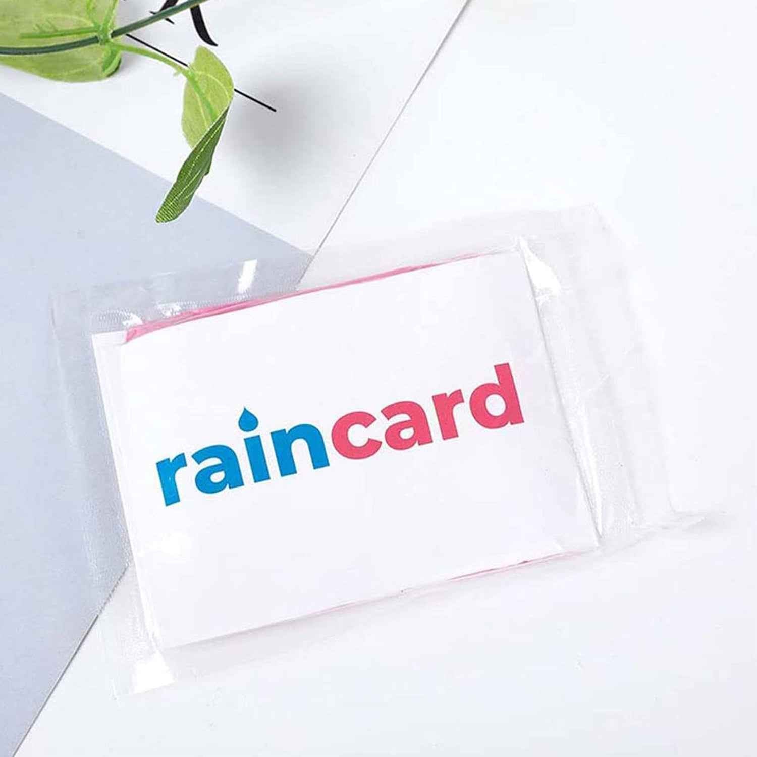 Waterproof Emergency Raincoat Card – Compact & Easy Carry