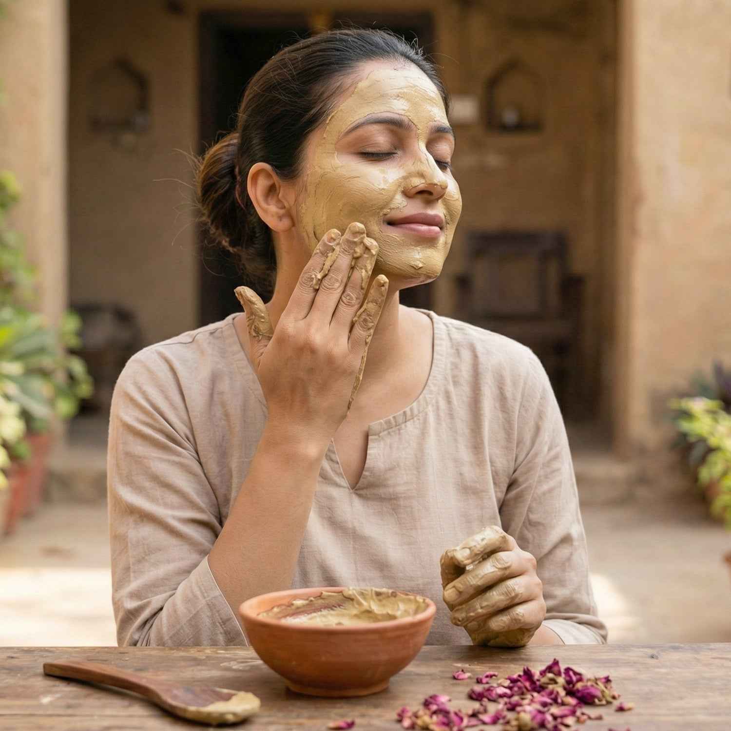 Multani Mitti Face Pack – Herbal Deep Cleansing Powder 80 gm