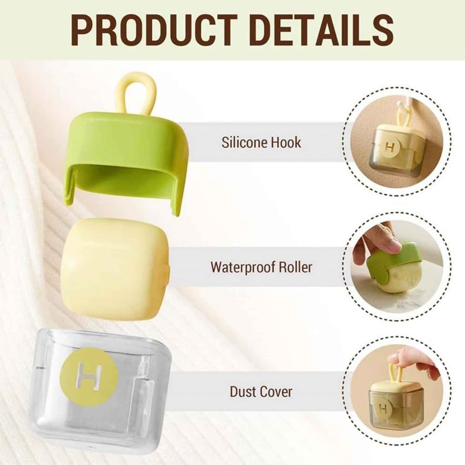 Reusable Lint Roller Ð Eco-Friendly & Portable for Clothes & Furniture