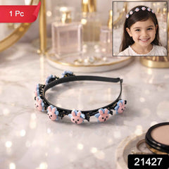 Kids Hair Band – Adorable Bunny Design for Daily Wear