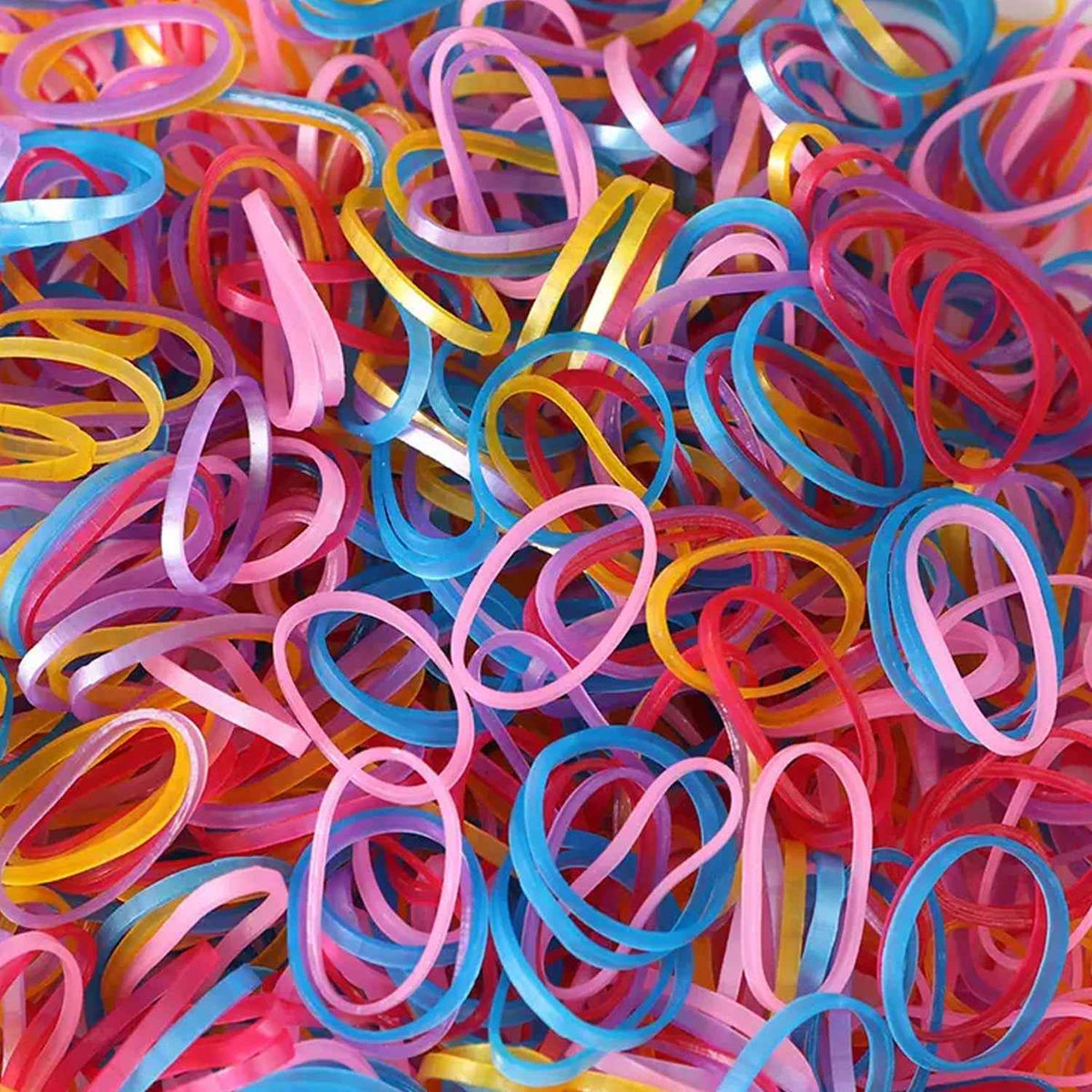 Elastic Rubber Bands – Multicolor, Durable for Office & Home | Papezo