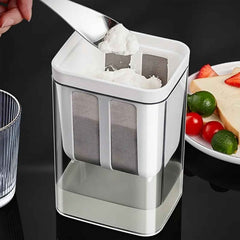 Yogurt Strainer with Storage Container – 1100ml Plastic & Steel
