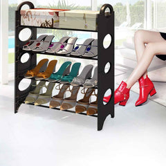 Shoe Rack 4-Tier – Space-Saving Footwear Organizer | Indo Glow