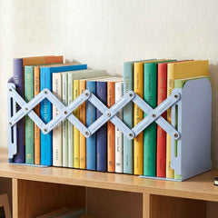 Expandable Book Stand – Adjustable Foldable Organizer for Desk