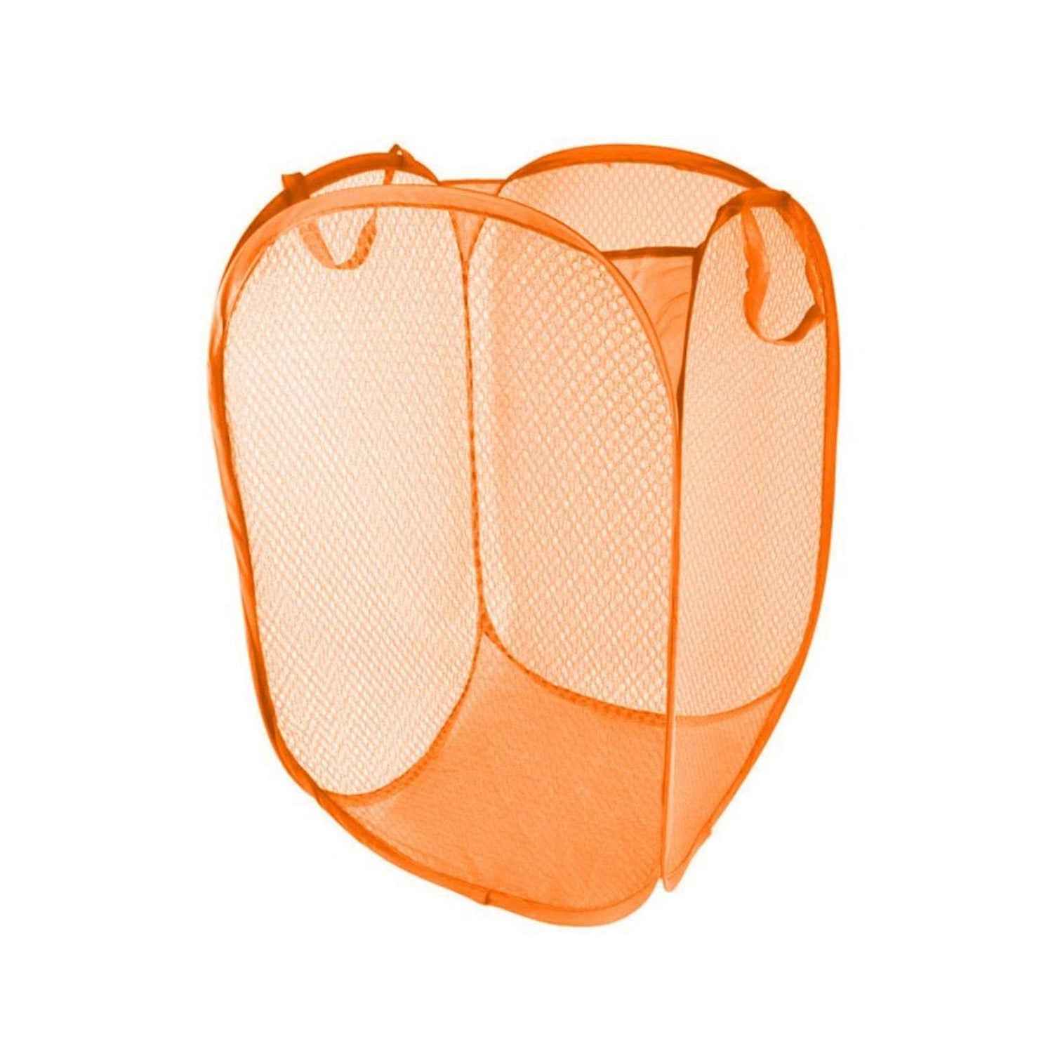 Foldable Laundry Basket – Space-Saving Mesh Hamper | Organivo