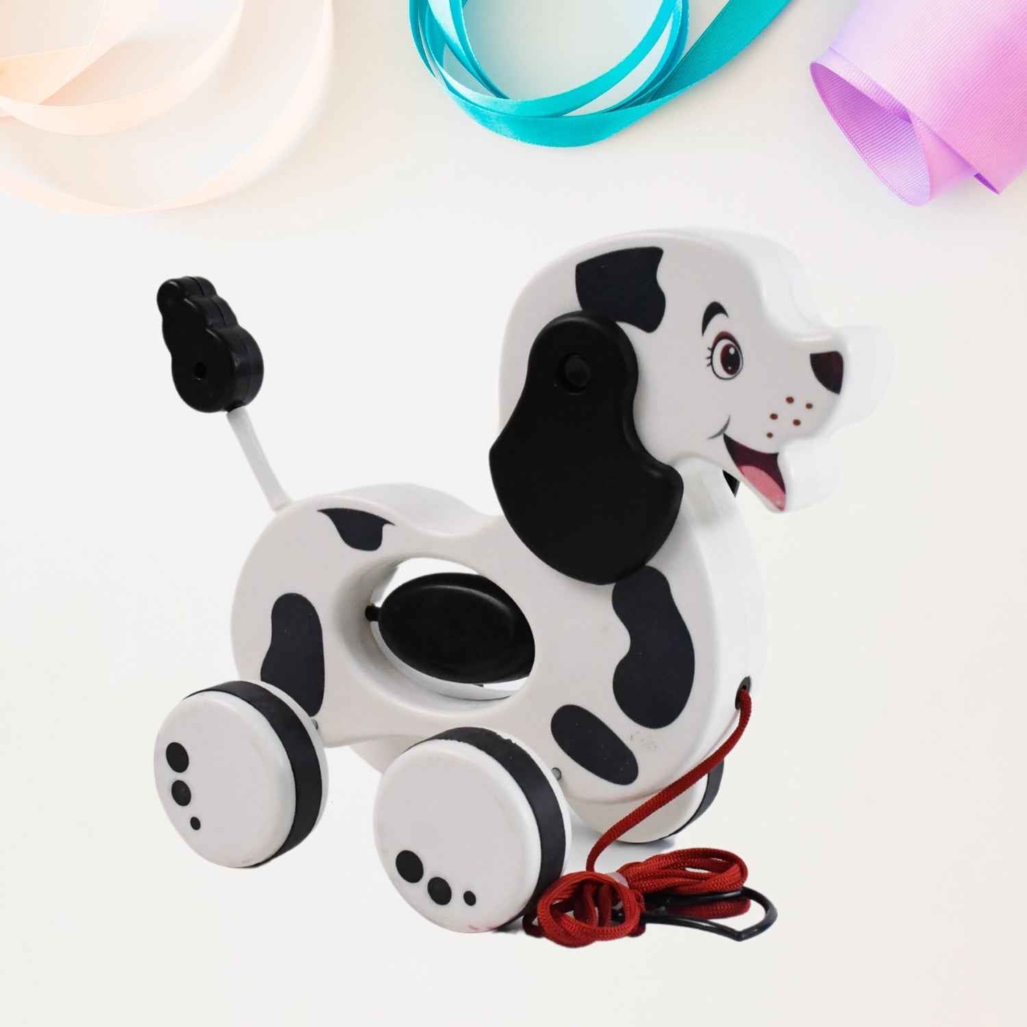 Pull Along Toddler Toy – Developmental Dog Design for Walking