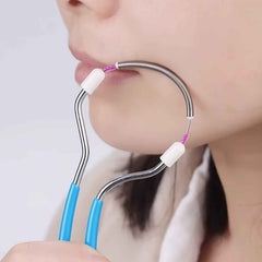 Facial Hair Remover Portable Spring – Quick & Smooth Hair Removal