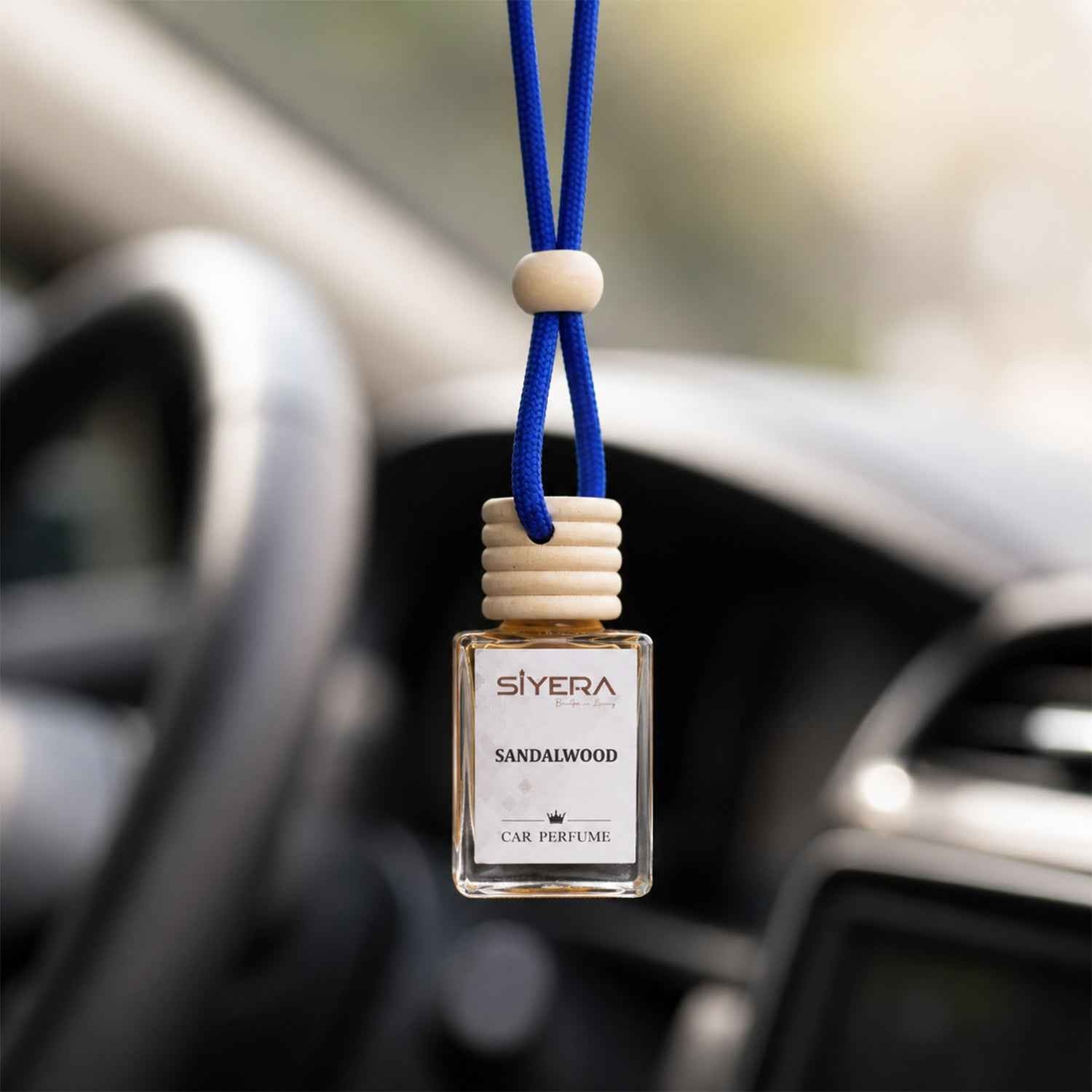 Sandalwood Car Perfume Ð Long-Lasting Woody Fragrance for Vehicles