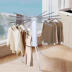 Octopus Rotating Clothes Drying Rack – Foldable & Space Saving