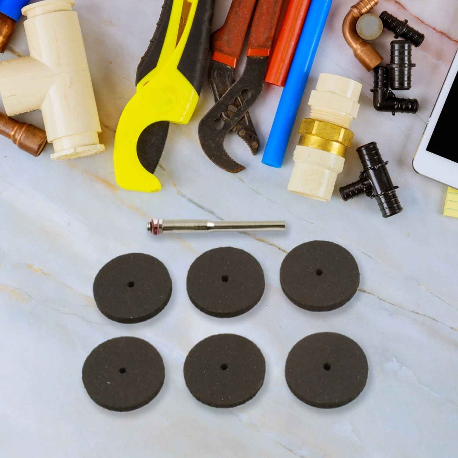 Grinder Cutting Discs – 7-Pc Set for Metal & Wood | Wagtail