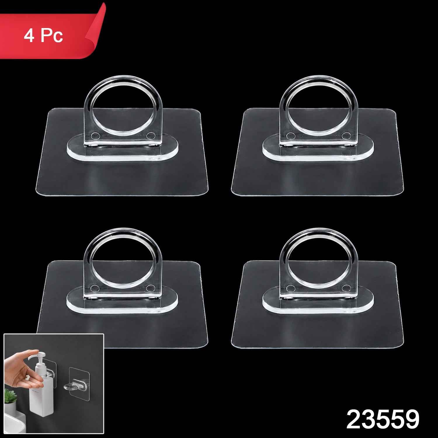 Adhesive Wall Hooks Ð Strong Hold, No Drilling Needed for Easy Organisation