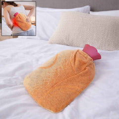 Hot Water Bag – Reusable Pain Relief with Soft Fabric Cover