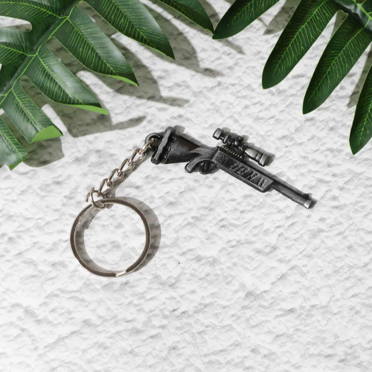 Metal Rifle Gun Keychain – Durable & Stylish Weapon-Inspired Accessory