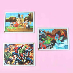 Educational Wooden Jigsaw Puzzle Board – Skill Building for Kids