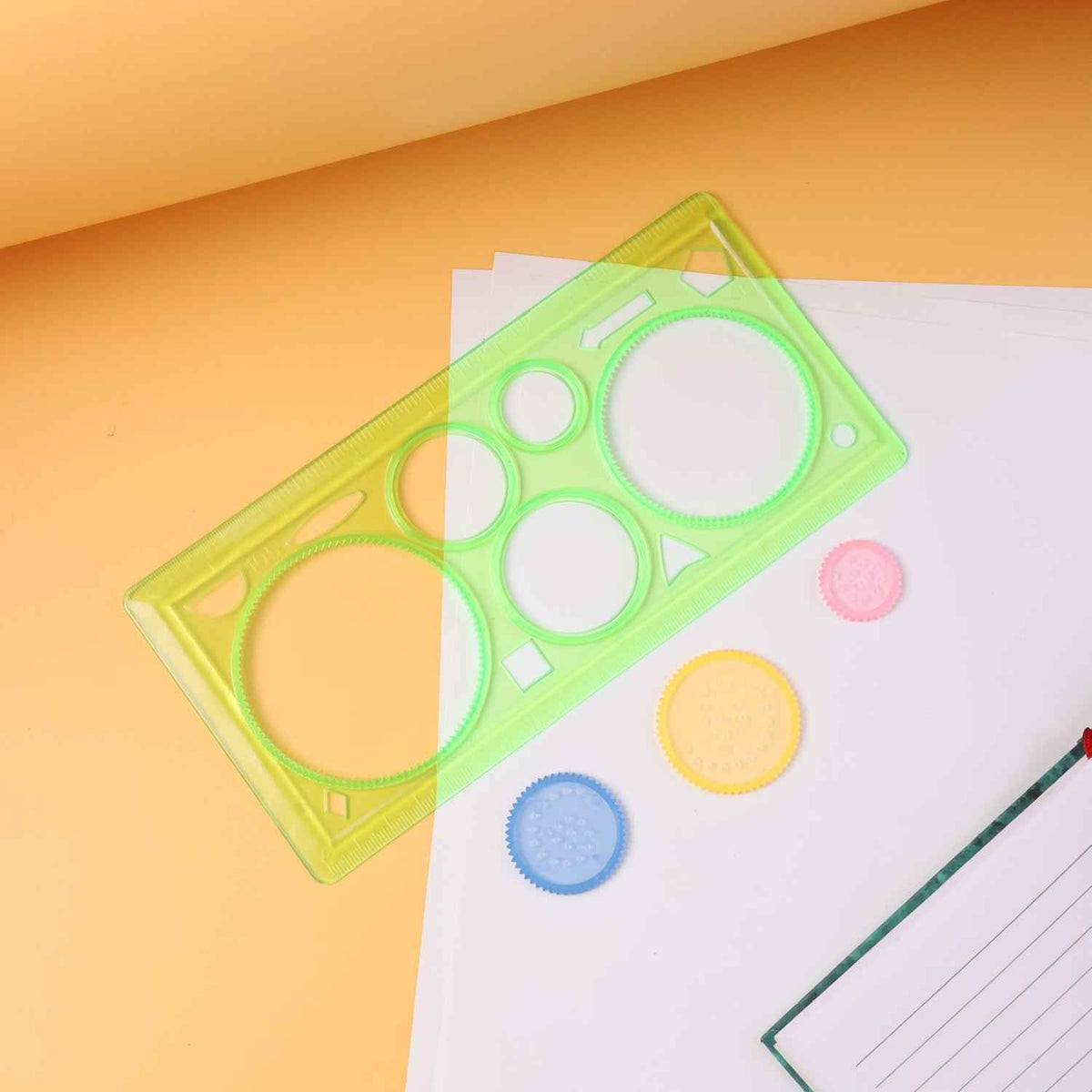 Spirograph Geometry Stencil Set – Precise Spiral & Shape Drawing