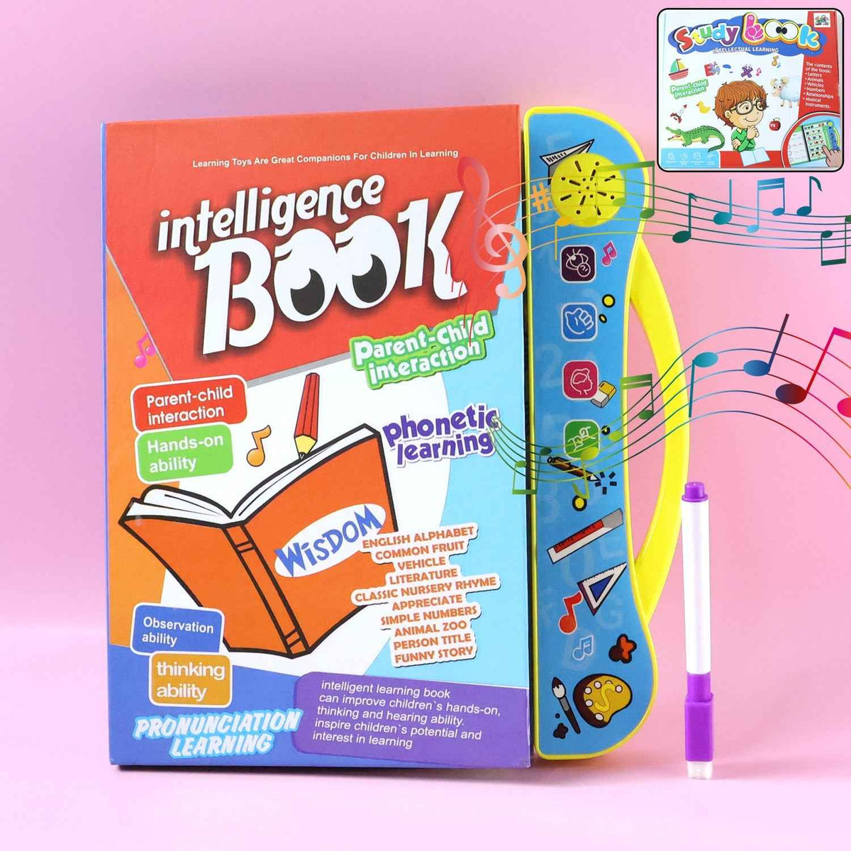 Interactive Learning Book for Kids – Sound & Phonics Fun