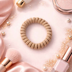 Soft Stretchable Spiral Coil Hair Band Ð No Crease & Gentle Hold