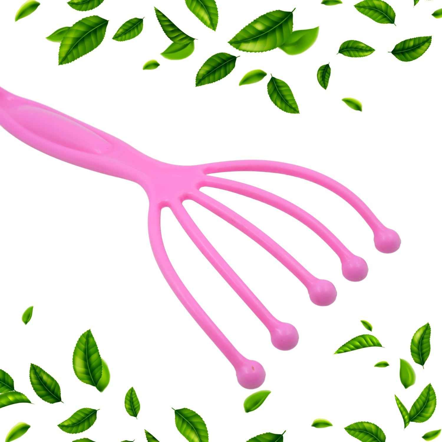 Travel Scalp Head Massager Relaxer Portable Body Stress Relief Tool (1 Pc)