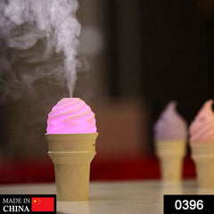 Ice Cream LED Humidifier Ð Portable Air Moisturizer & Fragrance Diffuser