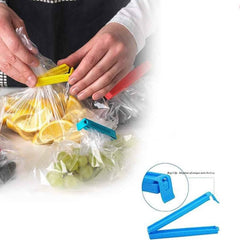 Plastic Pouch Sealer Clips – 18-Piece Airtight Food Bag Clips