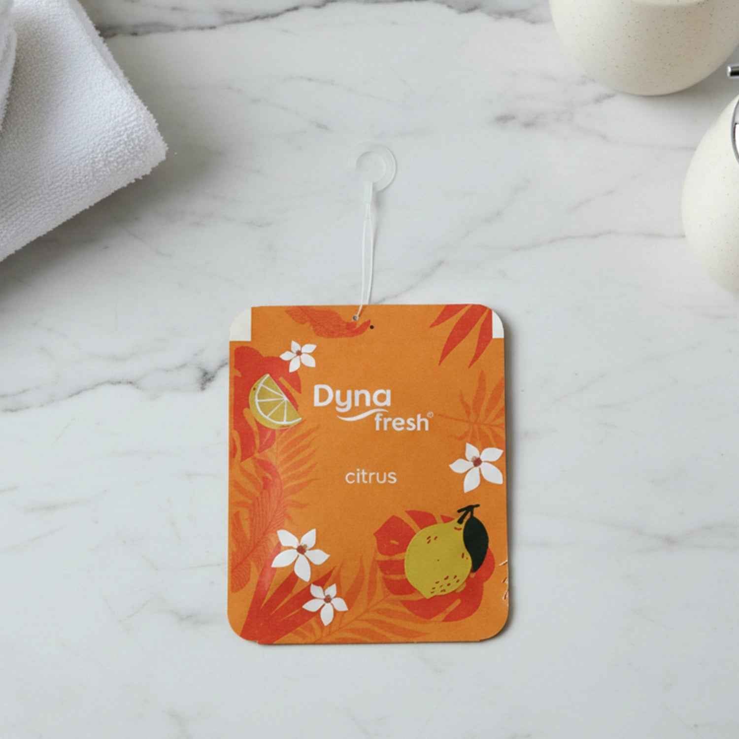 Citrus Hanging Air Freshener Gel – Long-lasting Lemon Fragrance