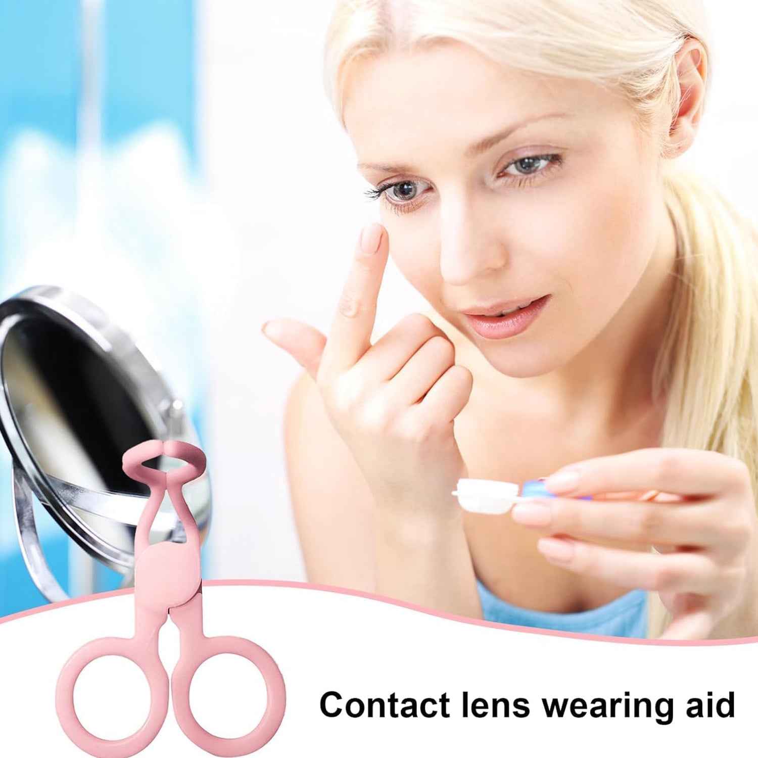 Contact Lens Inserter – Ergonomic Eye Care Tool | Velvet Wheels