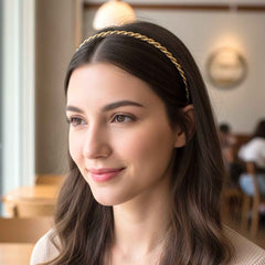 Designer Hair Band Set – Elegant 8-Piece Pearl & Floral Collection