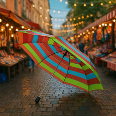3-Fold Foldable Umbrella – UV & Rain Protection for Travel