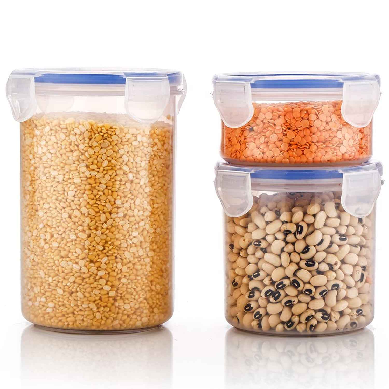 Airtight Food Storage Containers – 3 Pc Set | Organivo