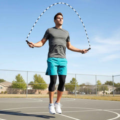 Skipping Rope for Fitness – Adjustable, Comfortable Grip Jump Rope