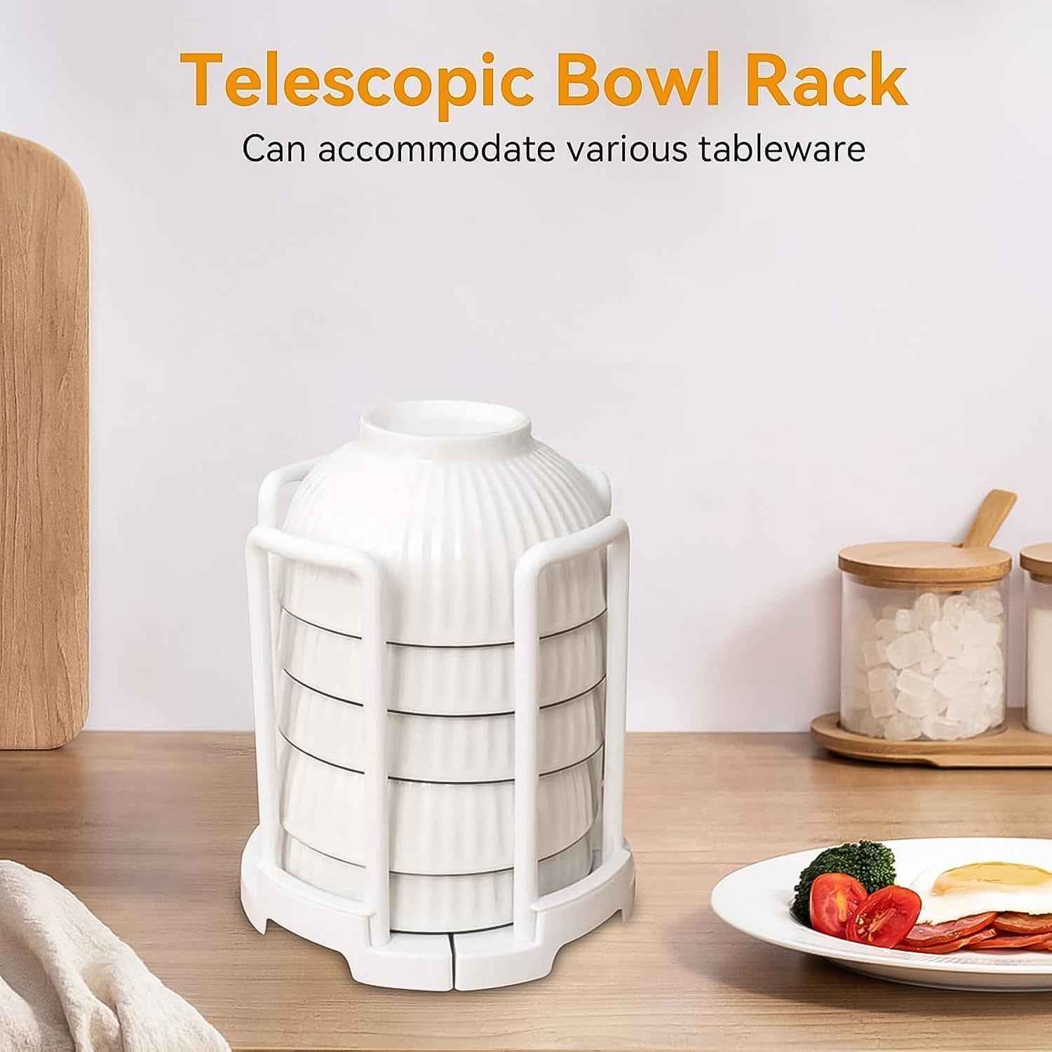 Kitchen Bowl Rack – Space-Saving Drainer & Organizer | Indo Glow