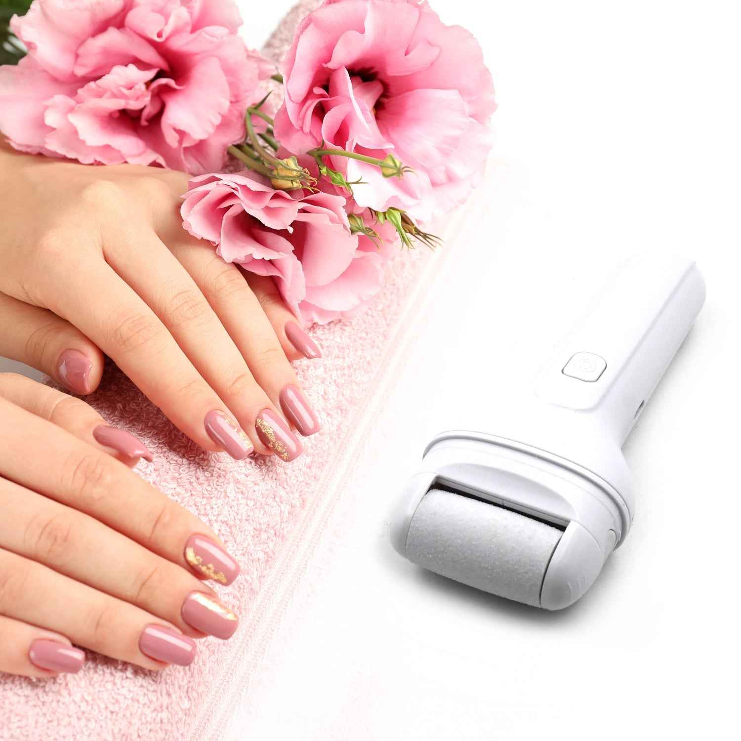 Electric Foot File – Rechargeable Callus Remover | AuriGlam