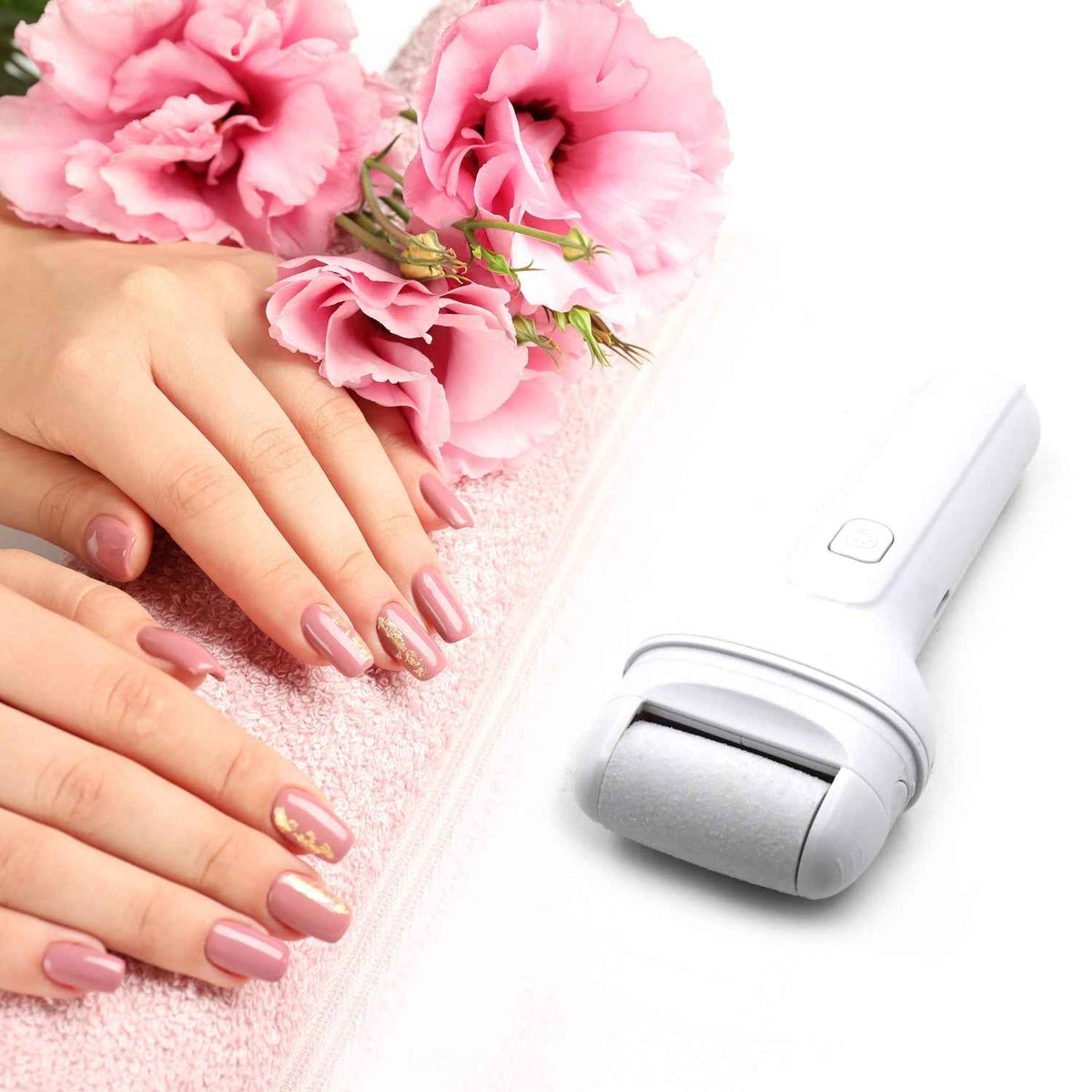 Electric Foot File – Rechargeable Callus Remover | AuriGlam