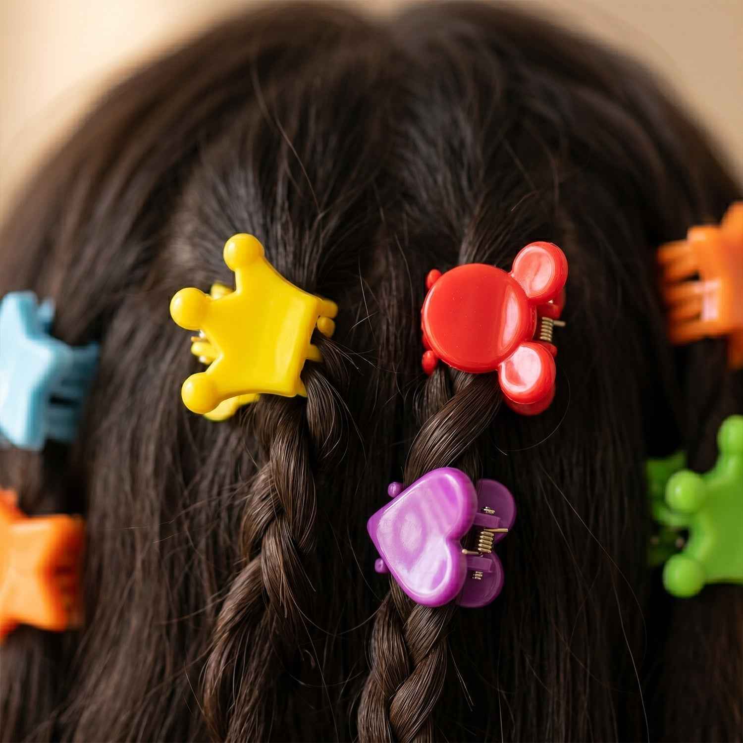 Mini Hair Claw Clips Set Ð Cute & Strong Grip Styling Accessories