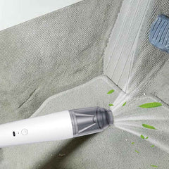 Compact cordless handheld vacuum cleaner ideal for keyboards and electronics cleaning