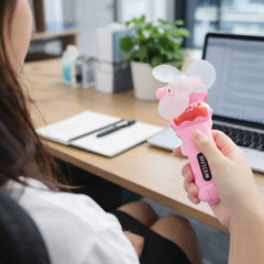 Mini Handheld Fan – Portable Cartoon-Style Personal Cooler