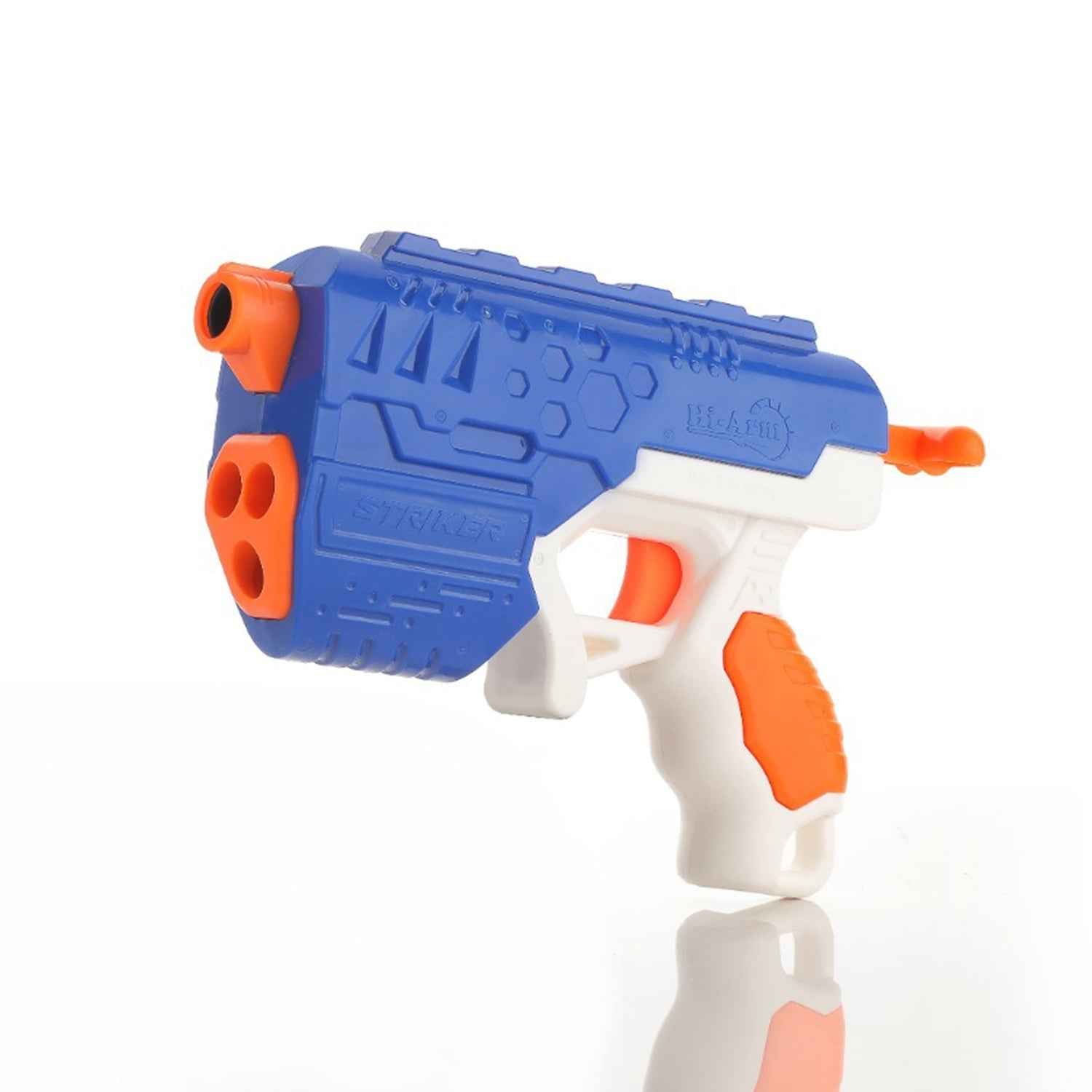 Foam Bullet Gun – ABS Plastic, 10 Suction Darts for Kids | Aditi