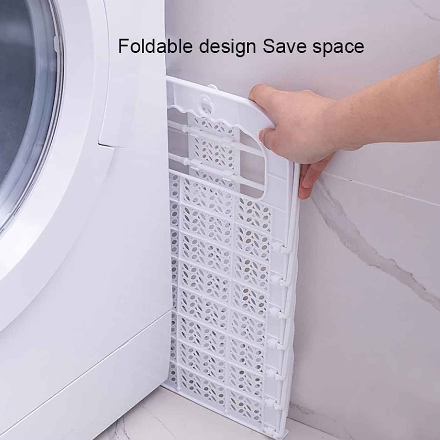 Wall Hanging Laundry Basket – Collapsible & Space-Saving | Organivo