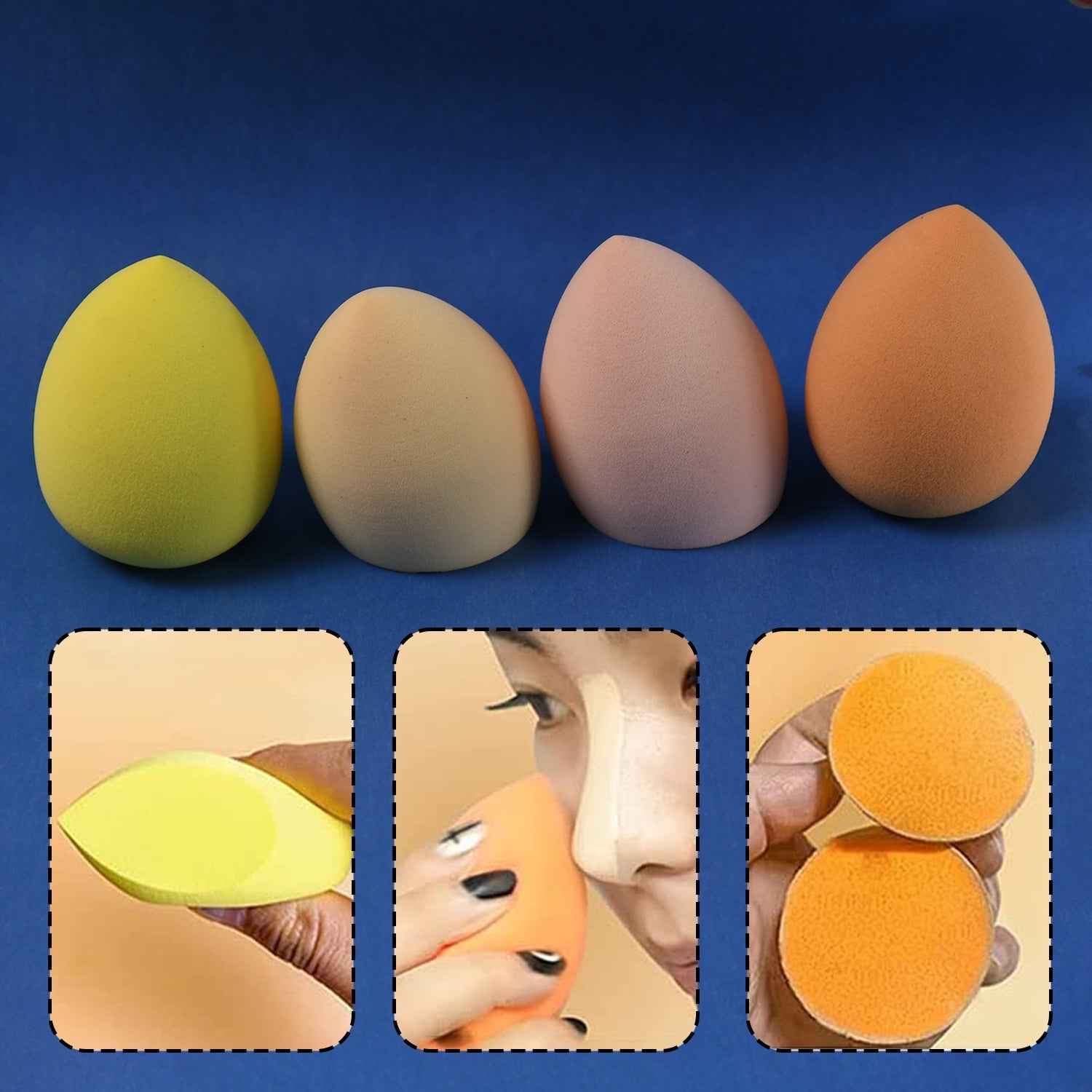 Makeup Sponges Set – Soft, High-Density Blend for Flawless Application