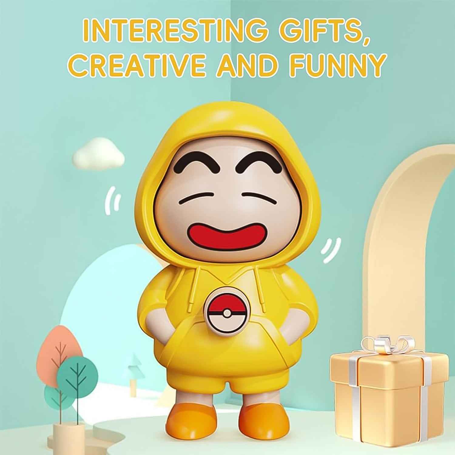 Face Changing Keychain – 3 Expressions, Durable & Fun Gift