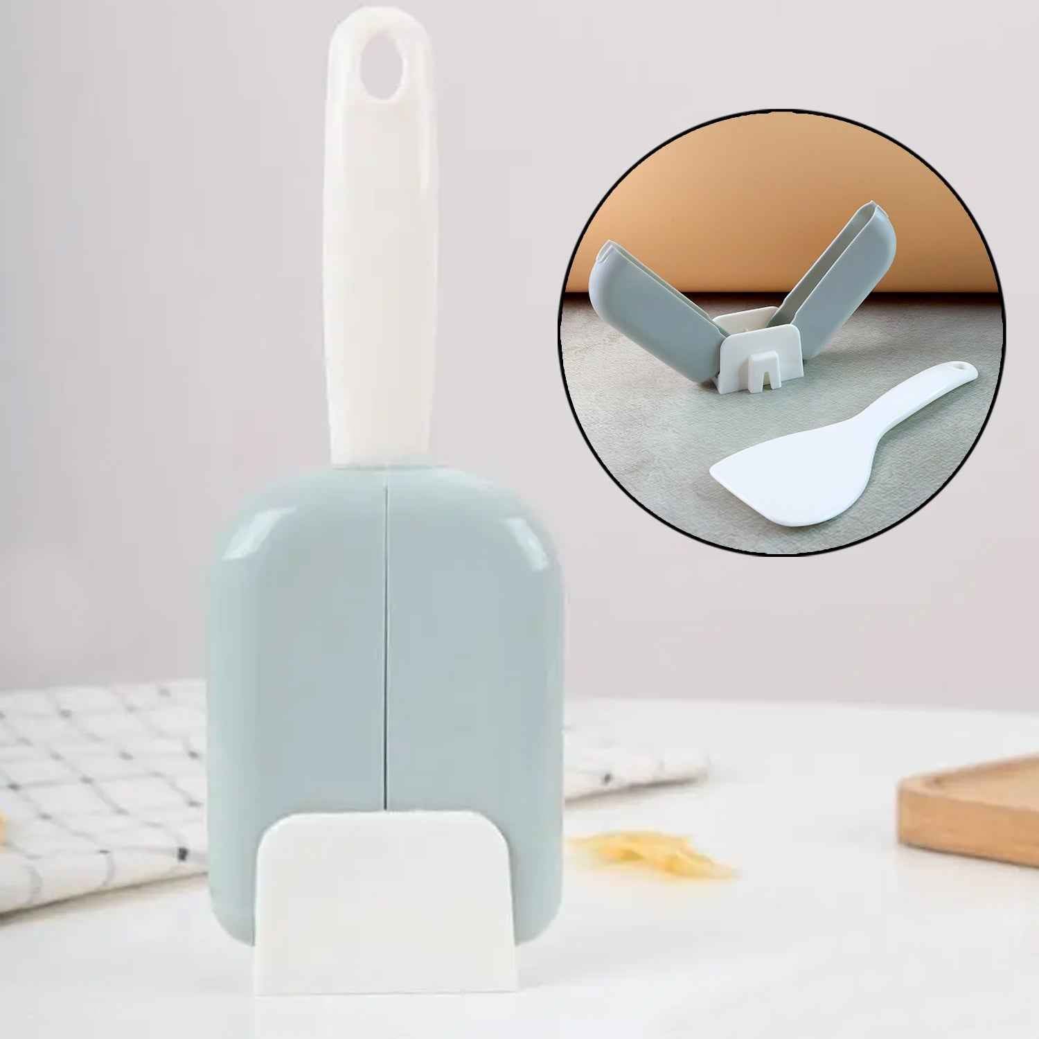 Automatic Rice Spoon Holder – Hygienic Dust Cover Storage